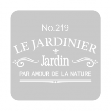 STENCIL EQ 300mm.x300mm...x u.