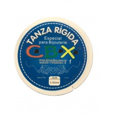 TANZA CBX RIGIDA 0.50mm 1 rollo x 100mts