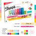 RESALTADOR SHARPIE GRUESO + FINO COLOR x 16u