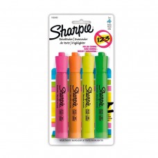 RESALTADOR SHARPIE GRUESO COLOR x 4u