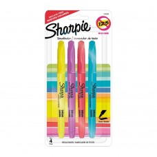 RESALTADOR SHARPIE FINO COLOR x 4u
