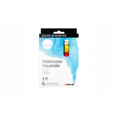 ACUARELA SIMPLY WATERCOLOR 12ml x 6 colores