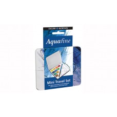 ACUARELA AQUAFINE LATA CON PINCEL x 10 colores