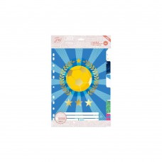 SEPARADOR A4 FW CON SOLAPAS 6 MATERIAS