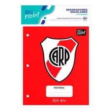 SEPARADOR A4 PPR 6 MATERIAS