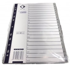 SEPARADOR A4 THE PEL POLIPROPILENO A-Z