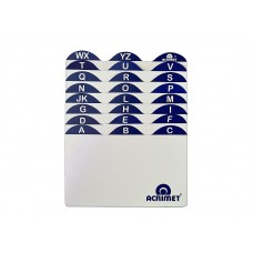 SEPARADOR FICHERO ACRIMET PLASTICO Nø1 A-Z