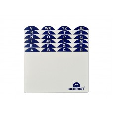 SEPARADOR FICHERO ACRIMET PLASTICO Nø2 A-Z