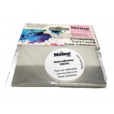 NOTA ADHESIVA MEMO FIX CRISTAL 75x45mm (802) 50 hj
