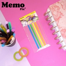 NOTA ADHESIVA MEMO FIX RESALTADOR 801A 5 x 25 hj