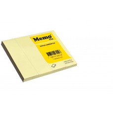 NOTA ADHESIVA MEMO FIX AMARILLO 25x74mm F(101) 4 x 100 hj