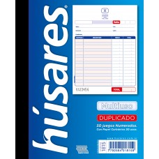 TALONARIO HUSARES 1815 NEUTRO GRANDE