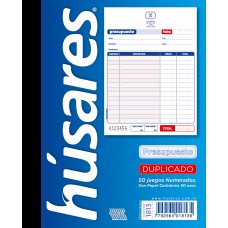 TALONARIO HUSARES 1813 PRESUPUESTOS