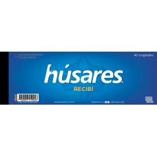 TALONARIO HUSARES 1902 RECIBI CHICO