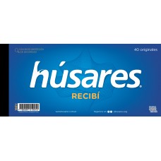 TALONARIO HUSARES 1901 RECIBI GRANDE