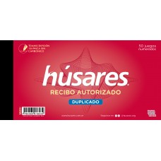 TALONARIO HUSARES 1823 RECIBO AUTORIZADO DUPLICADO