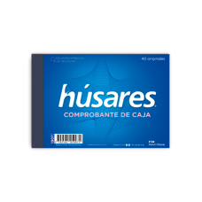 TALONARIO HUSARES 1907 COMPROBANTE CAJA