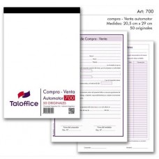 TALONARIO TALOFFICE 700 AUTOMOTOR x hj
