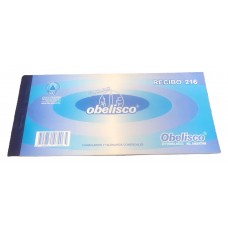 TALONARIO OBELISCO 216 RECIBI GRANDE
