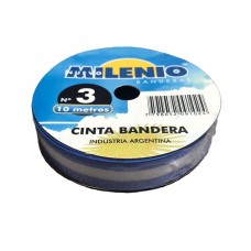 BANDERA CINTA ARGENTINA Nø3 16mm x 10mts