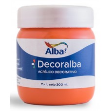 ACRILICO DECORALBA 200cc COLOR x u