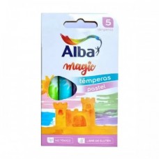 TEMPERA ALBA 8ml PASTEL x 5u