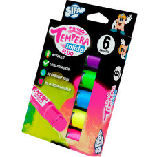 TEMPERA SIFAP SOLIDA FLUO x 6u