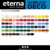 ACRILICO ETERNA 50mL COLOR x u