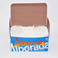 TIZA ALBORADA BLANCA CAJA 144u.