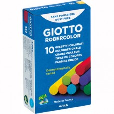 TIZA GIOTTO COLOR CAJA 10u.