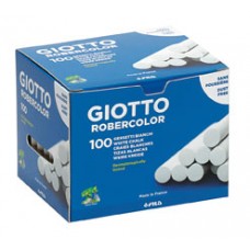 TIZA GIOTTO BLANCA CAJA 100u.