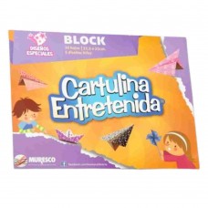 BLOCK CARTULINA 32x25 ENTRETENIDA 20 hj MURESCO