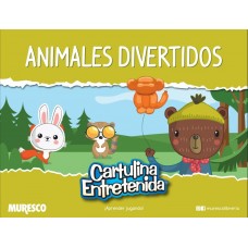 BLOCK CARTULINA 32X25 ANIMALES DIVERTIDOS 20 hj MURESCO