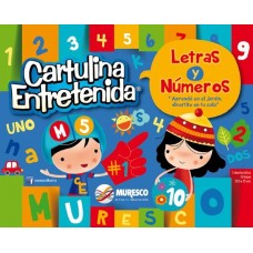 BLOCK CARTULINA 32x25 LETRAS Y NUMEROS 20 hj MURESCO