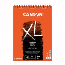 BLOCK CAN.CROQ.A4.90gr.XL.120h.ANILLADO.