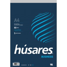 BLOCK EMBLOCADO A4 RAYADO 80 hj HUSARES