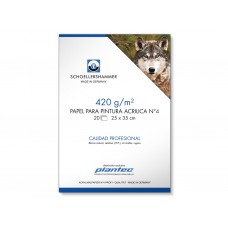 BLOCK PLANT.A5 420gr.ACRI.20h.ENCOLADO.