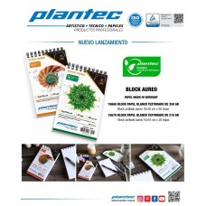 BLOCK PLANT.AUREO 350gr....20h.ENC.10x16