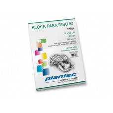 BLOCK PLANT.A5 210gr.TEXT.40h.ENCOLADO.