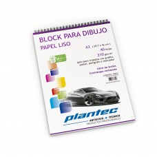 BLOCK PLANT.A3 210gr.LISO.40h.ANILLADO.