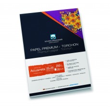 BLOCK PLANT.A5 250gr.ACUA.20h.ENCOLADO.