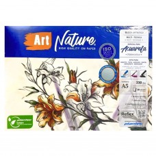 BLOCK PLANT.A5 230gr.ACUA.20h.ENCOLADO.