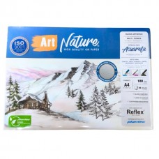 BLOCK PLANT.A4 180gr.NATU.20h.ENCOLADO.