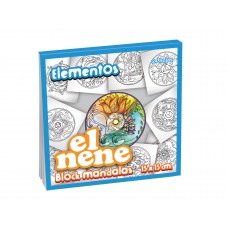 BLOCK CARTULINA 15x15 MANDALA 24 hj EL NENE