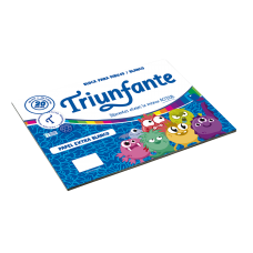 BLOCK DIBUJO Nø6 BLANCO 20 hj TRIUNFANTE