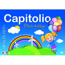 BLOCK DIBUJO Nø6 COLOR 24 hj x 5u CAPITOLIO