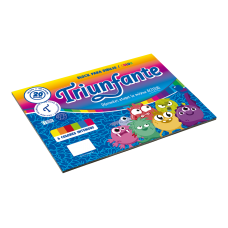 BLOCK DIBUJO Nø6 COLOR 20 hj x 5u TRIUNFANTE