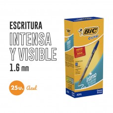 BOLIGRAFO BIC CRISTAL 1.6mm x 25u