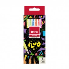 BOLIGRAFO FILGO GEL POP FLUO x 6u
