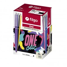 BOLIGRAFO FILGO ONE RETRACTIL x36u